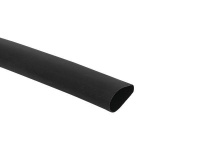 Трубка термоусадочная ТУТк клеевая нг 24/6 черн. 1м (уп.10м) PROxima  tut4-k24-b