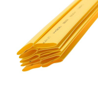 Трубка термоусадочная 22.0/11.0 1м желт. REXANT 22-2002