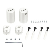 Крепление MOONLIGHT-VT-CEILING-DL-D18 White металл (комплект)  048592 Крепление MOONLIGHT-VT-CEILING-DL-D18 White металл (комплект)  048592