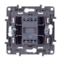 Переключатель перекрестный 1-кл. Etika 10АХ 250В винт. зажимы сл. кость Leg 672349