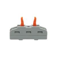 Клемма строительно-монтажная СМК проходная 222-421 1п 0.08-4кв.мм сер. (уп.5шт)  07-5240-05