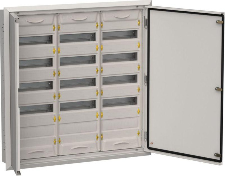 Корпус металлический ЩРв-180 (3х60) 880х885х130 IP31 сер. TITAN 5  TI5-50-V-3X060-31-7035