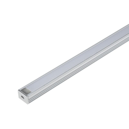 Профиль алюминиевый для LED ленты UFE-A10 SILVER 200 POLYBAG накладной анодир. (дл.2м)  UL-00000604