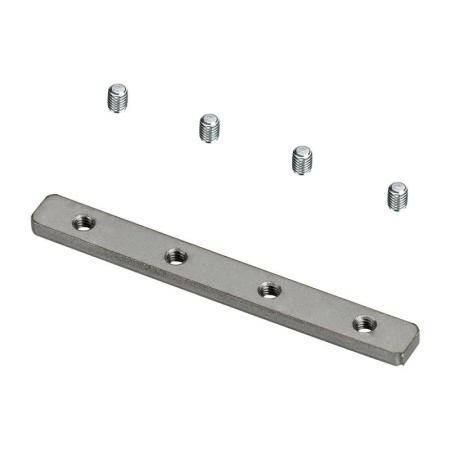Соединитель ALU-180 прямой металл  024193