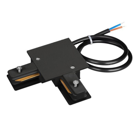 Коннектор угловой с питанием LGD-2TR-CON-L-F-POWER-BK (C) (IP20 пластик)  040226