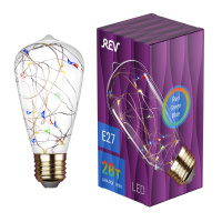 Лампа светодиодная VINTAGE RGB Starry ST64 E27  32447 8