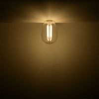 Лампа светодиодная филаментная Basic 4.5Вт ST45 2700К тепл. бел. E14 470лм  1141115