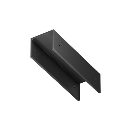 Коннектор прямой для профиля Elasity IP черн.  O-TR001-SC180
