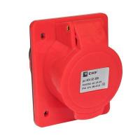 Розетка скрыт. уст. 32А 380В 3P+E IP44 (424)  ps-424-32-380