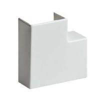 Поворот 90град. для кабель-канала РКК 40х40 бел.  ПВР-40х40