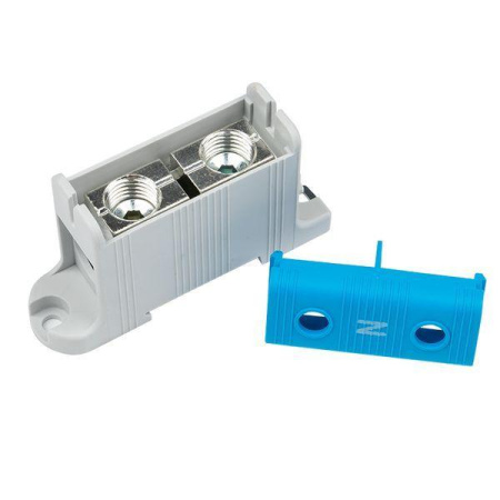Клемма силовая вводная КСВ 16-95кв.мм син.  plc-kvs-16-95-blue