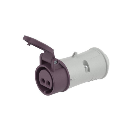 Розетка кабельная CS IP44 16А 2P 25В  CS024-016-02