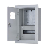 Корпус учетный встраиваемый ЩРУВ-1/9 430х280х160 1ф 9мод. IP31 метал.  30305DEK