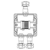 Коробка клеммная взрывозащ. TBE-A-12-(2xCBC.2-2xCBC.2(i)-2xTEO.2)-2xKAEPM2MHK-20(A)-1xKAEPM2MHK-20(C)1Ex e IIC Т5Gb / Ex tb IIIC T95град.C Db IP66 алюм.  1201.121.22.11C Коробка клеммная взрывозащ. TBE-A-12-(2xCBC.2-2xCBC.2(i)-2xTEO.2)-2xKAEPM2MHK-20(A)-1xKAEPM2MHK-20(C)1Ex e IIC Т5Gb / Ex tb IIIC T95град.C Db IP66 алюм.  1201.121.22.11C