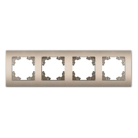 Рамка 4-м Афина универс. шампань  A0046-Br