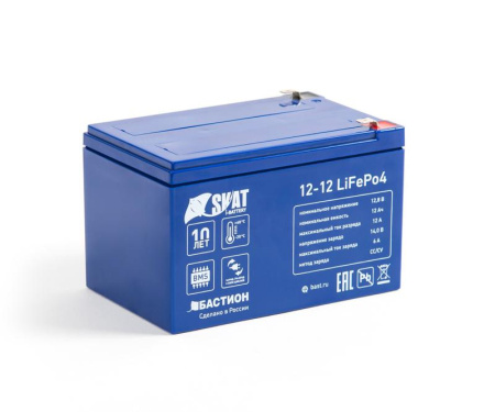 Аккумулятор 12В 12 А.ч Li-Ion Skat i-Battery 12-12 LiFePo4  646