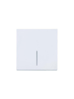 Выключатель 1-кл. с индик. СП ZIMA IP20 10А безвинт. зажим бел.  704-0288-111QC