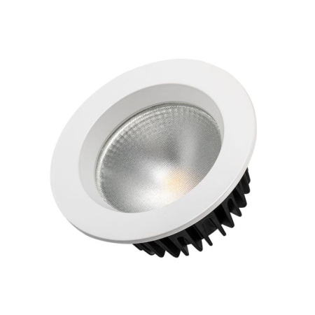 Светильник светодиодный LTD-105WH-FROST-9W Day White 110deg IP44 метал.  021492