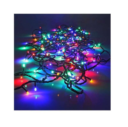 Гирлянда "Сосульки" 100 LED уличная 2м соед. до 10 шт. мульти  4690601042019
