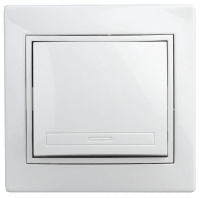 Выключатель 1-кл. СП Plano 10А IP20 1-101-01 250В бел.  Б0053721