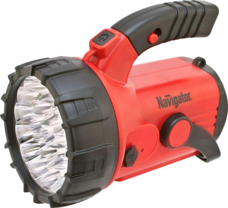 Фонарь-прожектор аккумуляторный кемпинговый 94 960 NPT-SP06-ACCU 23 + 18 + 4LED аккум. 4В 2А.ч.  94960