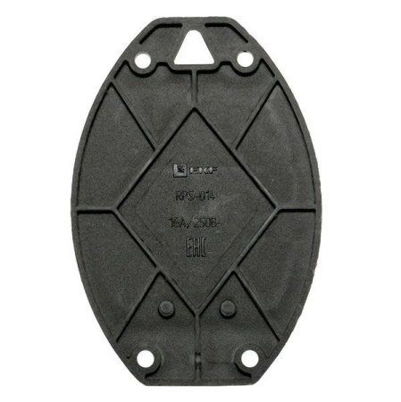 Розетка настенная 16А IP44 230В 2P+PE с защ. крышкой каучук Basic  RPS-014-16-230-44