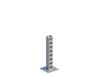 Стойка кабельная напольная сдвоенная К1153Н2 цУТ2.5 s=2мм; s1=2мм СОЭМИ 112262514