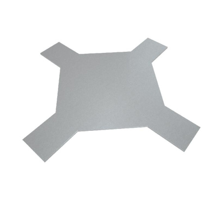 Крышка для ответвителя X-образ. лестн. осн.600 KLXD600 INOX304 КМ LO20106