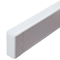 Заглушка для плинтусного короба 100х40мм бел. (розн. упак. 1шт)  AIR10045R Заглушка для плинтусного короба 100х40мм бел. (розн. упак. 1шт)  AIR10045R