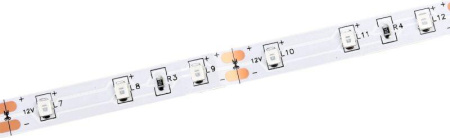 Лента светодиодная LED LSR-2835Y60-4.8-IP20-12В (уп.5м)  LSR1-4-060-20-3-05