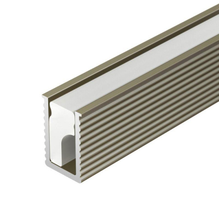 Профиль SL-MINI-6-H9-2000 ANOD OLIVE GREY 2м алюм.  038203