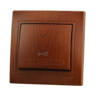 Кнопка дверного автомата Mira сосна  701-0801-104