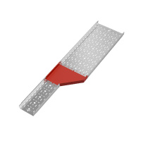 Переходник для лотка правый 50х200-400 "ПЛЮС" INOX304 PDplus50-200-400-R INOX304 КМ PL5761