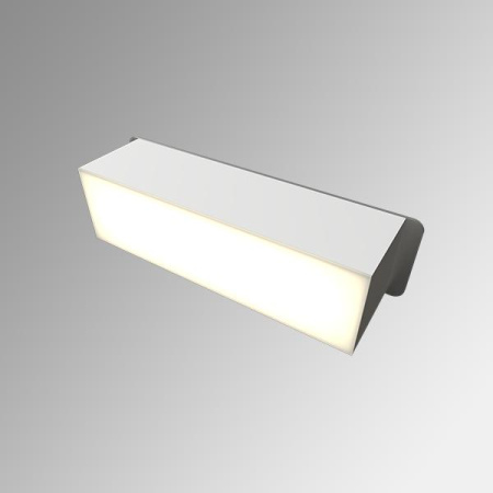 Светильник светодиодный RVE-LBX-PLAZA-5015010-1-GR прямоугольник грильято 1шт 40х140х40мм 12Вт встраиваемый 4000К бел.  RVE00003220
