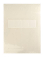 Маркировка самоламинирующаяся для кабелей и труб бел. (уп.40шт)  CMSA10023W