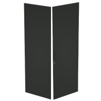 Дверь двойная сплошная IT-CQE 2200х800 RAL7035  RGITCPED2280