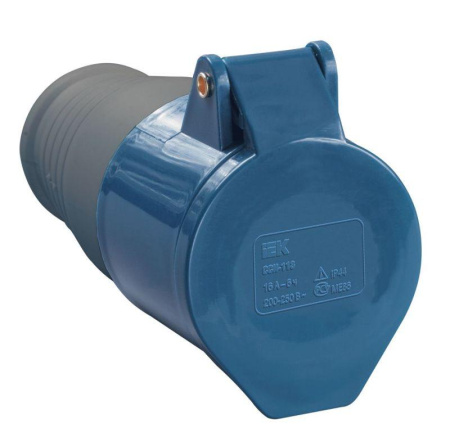 Розетка кабельная 32А 220В 2P+PE ССИ-223 IP44  PSR21-032-3