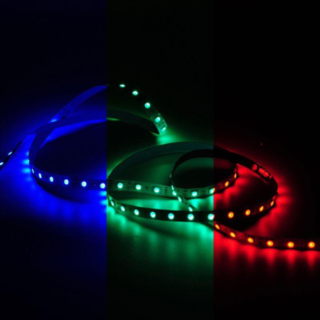 Лента светодиодная Basic 5050/60-SMD 10Вт/м RGB IP20 700лм/м 12В 10мм (уп.3м)  BT054