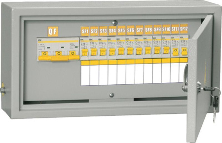 Щит ОЩВ-12/ОБЩ-3-100-12-0 (ВВ100А 12х16А) IP31  MSM10-3N-100-12-31