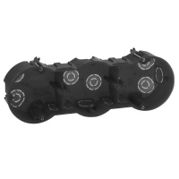 Коробка установочная КУП 3-х местная 212х70х45мм для полых стен саморез. метал. лапки IP20 KUP-3-70-45 ЭРА Б0051422