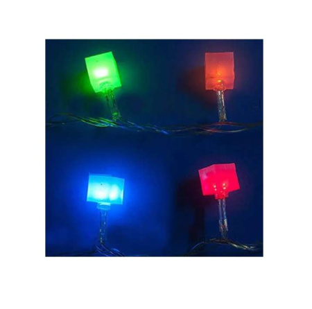 Гирлянда светодиодная «Кубики» ULD-S0700-050/DTA MULTI IP20 CUBES-1 с контроллером 50LED (дл.7м)  7932
