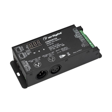 Конвертер SMART-K24-DMX512 12-24В SPI 2.4G IP20 метал.  027128