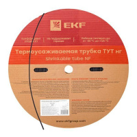 Трубка термоусадочная ТУТ нг 2/1 черн. (уп.200м)  tut-2-b