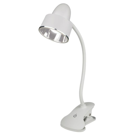 Светильник настольный TLD-557 Beige/LED/350Lm/5500K/Dimmer 5Вт «прищепка» сенсор. выкл.  UL-00004139