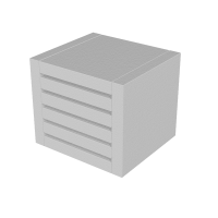 Блок вентиляционный TEHSTRONG VB 100x100x75 (EI 180)  vb10075