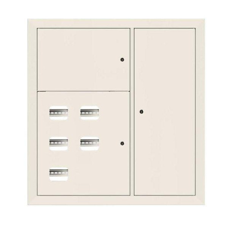 Щит этажный 5кв. RAL9001 (1000х950х150) Basic  mb28-v-5-r9001