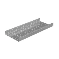 Лоток листовой перфорированный 400х80 L3000 1мм "Стандарт ПЛЮС" LPEplus80-400-1.0-3000 INOX304 КМ PL5160