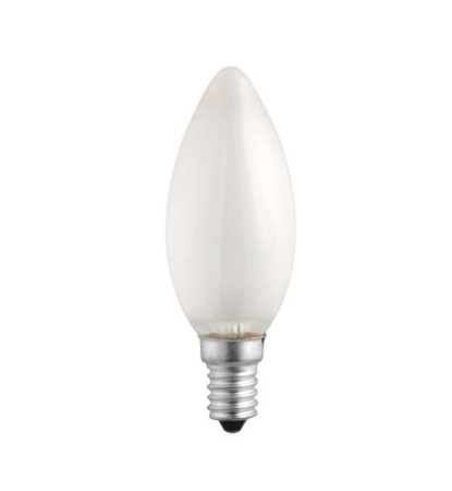 Лампа накаливания B35 240V 40W E14 frosted  3320515