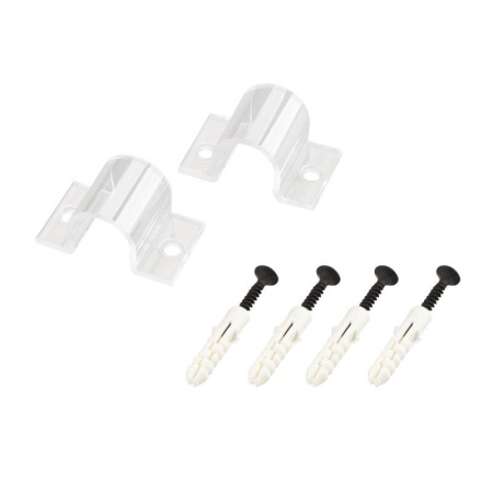Держатель ARL-MOONLIGHT-R18-CLIP-TN CLEAR пластик  031459