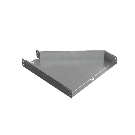 Переходник для лотка левый 80х150-500 сталь 1мм "ПЛЮС" PDplus80-150-500-L КМ PL0726